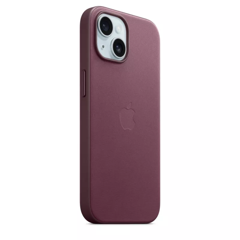 Apple FineWoven puzdro s MagSafe iPhone 15 Mulberry
