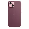 Apple FineWoven puzdro s MagSafe iPhone 15 Mulberry