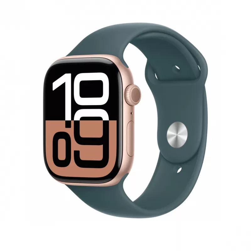 APPLE 46 mm Lake Green Sport Band – S/M