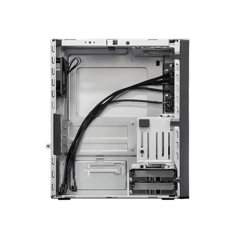 Chieftec BS-20B-OP počítačová skriňa Mini Tower, microATX/Mini-ITX, bez zdroja, 2x 3,5″, 2x 2,5″, 1x 5,25″ pozícia, grafická karta max. 270 mm, USB-C, 90 mm ventilátor, čierna