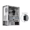 Chieftec BS-20B-OP počítačová skriňa Mini Tower, microATX/Mini-ITX, bez zdroja, 2x 3,5″, 2x 2,5″, 1x 5,25″ pozícia, grafická karta max. 270 mm, USB-C, 90 mm ventilátor, čierna