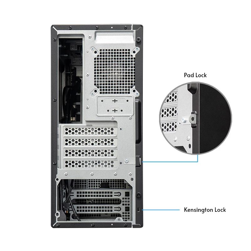 Chieftec BS-20B-OP počítačová skriňa Mini Tower, microATX/Mini-ITX, bez zdroja, 2x 3,5″, 2x 2,5″, 1x 5,25″ pozícia, grafická karta max. 270 mm, USB-C, 90 mm ventilátor, čierna