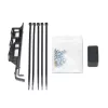 Chieftec BS-20B-OP počítačová skriňa Mini Tower, microATX/Mini-ITX, bez zdroja, 2x 3,5″, 2x 2,5″, 1x 5,25″ pozícia, grafická karta max. 270 mm, USB-C, 90 mm ventilátor, čierna