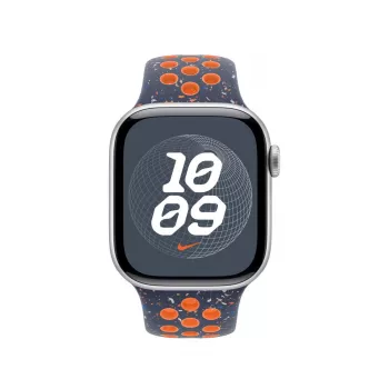 APPLE 40 mm Blue Flame Nike športový remienok - M/L