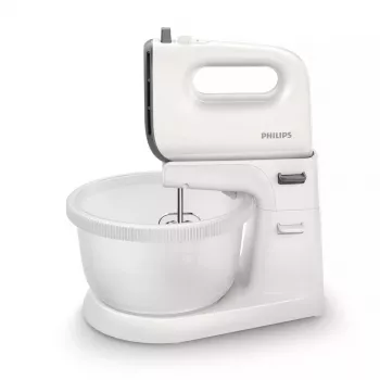 Philips 5000 Series HR3745/00 ručný mixér so stojanovou misou 450 W sivá/biela
