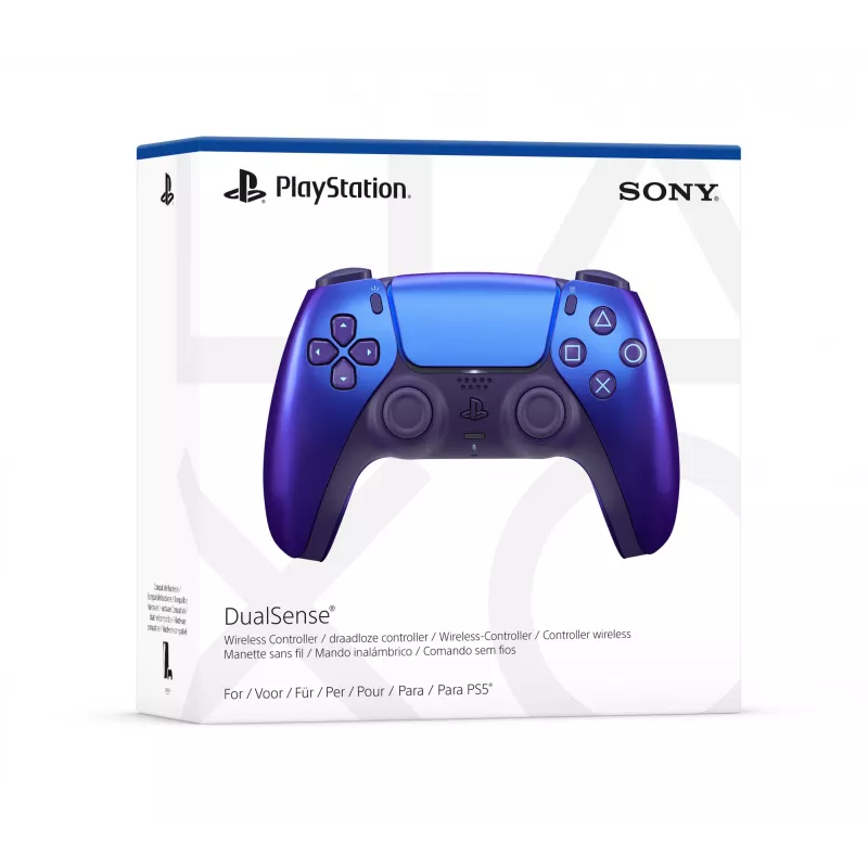 Gamepad Sony Indigo Bluetooth/USB pre PlayStation 5 — bezdrôtový & káblový, USB-C, reproduktor, výstup na slúchadlá
