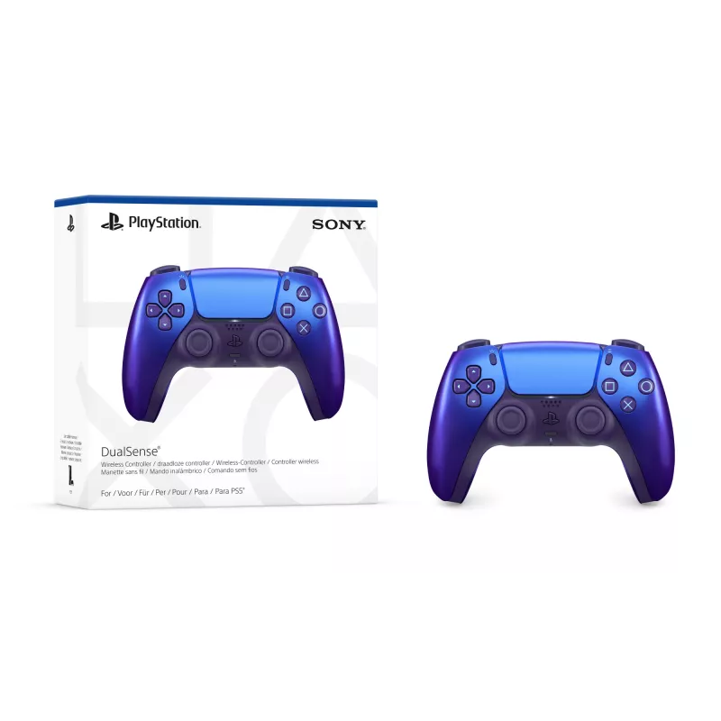 Gamepad Sony Indigo Bluetooth/USB pre PlayStation 5 — bezdrôtový & káblový, USB-C, reproduktor, výstup na slúchadlá