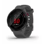 Smartwatch GARMIN Forerunner 55, okrúhle puzdro 42 mm, sivá, silikónový remienok, GPS/GLONASS/Galileo, vodotesnosť 5 ATM