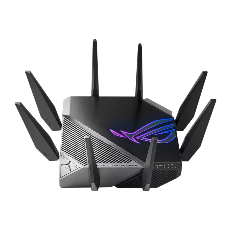 ASUS GT-AXE11000 bezdrôtový router Gigabit Ethernet Tri-Band (2,4 GHz / 5 GHz / 6 GHz) čierny