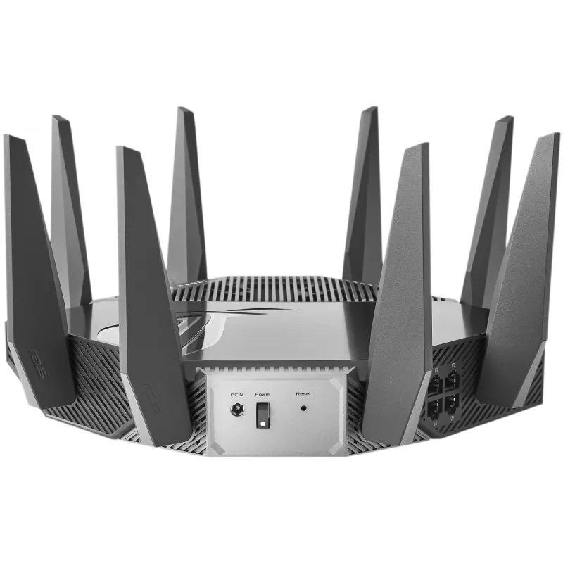 ASUS GT-AXE11000 bezdrôtový router Gigabit Ethernet Tri-Band (2,4 GHz / 5 GHz / 6 GHz) čierny