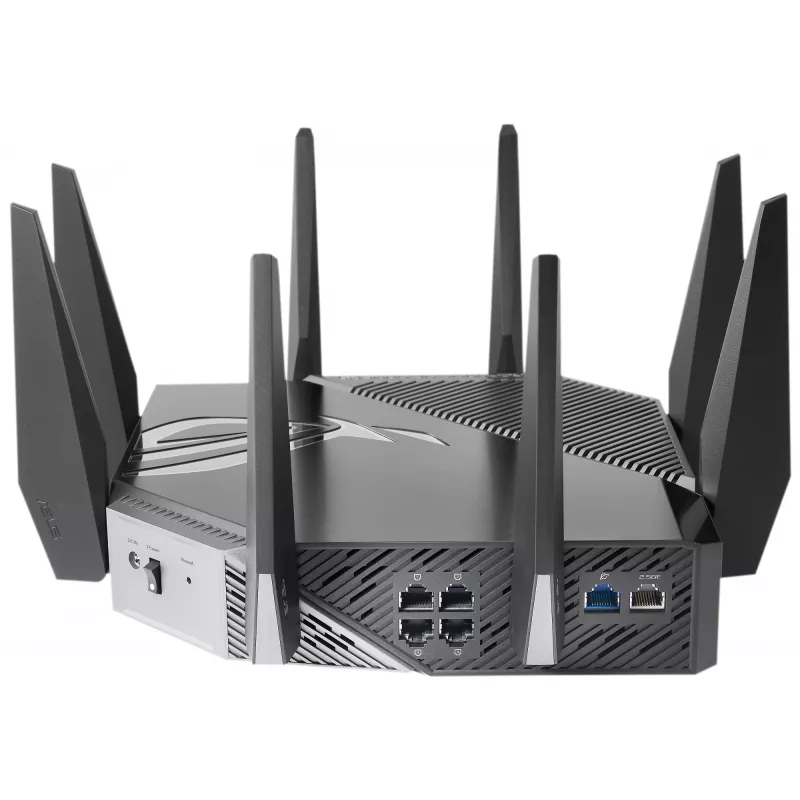ASUS GT-AXE11000 bezdrôtový router Gigabit Ethernet Tri-Band (2,4 GHz / 5 GHz / 6 GHz) čierny