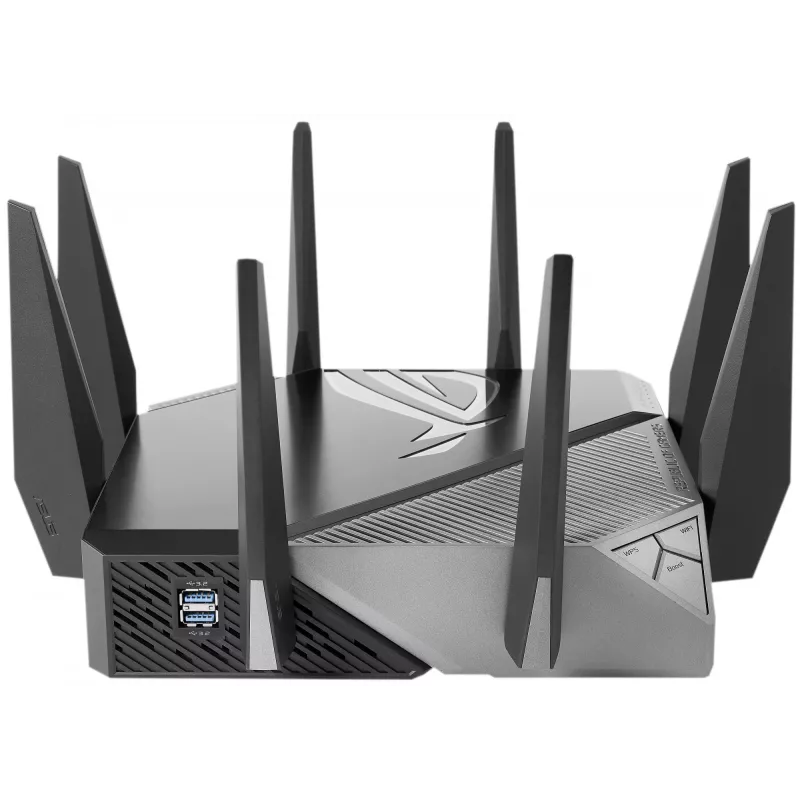 ASUS GT-AXE11000 bezdrôtový router Gigabit Ethernet Tri-Band (2,4 GHz / 5 GHz / 6 GHz) čierny