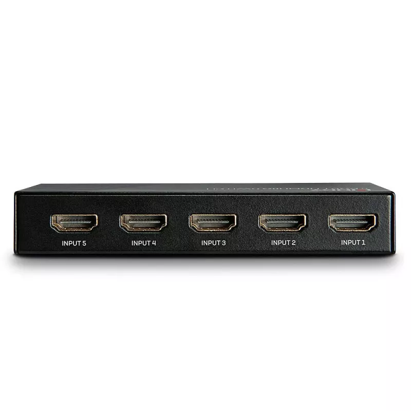 Lindy 38233 5-portový HDMI 2.0 18G prepínač, 5x HDMI, stolový