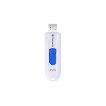 TRANSCEND JetFlash 790w - 512 GB USB kľúč - USB 3.1 - biela