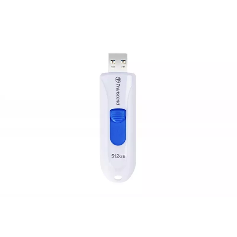 TRANSCEND JetFlash 790w - 512 GB USB kľúč - USB 3.1 - biela