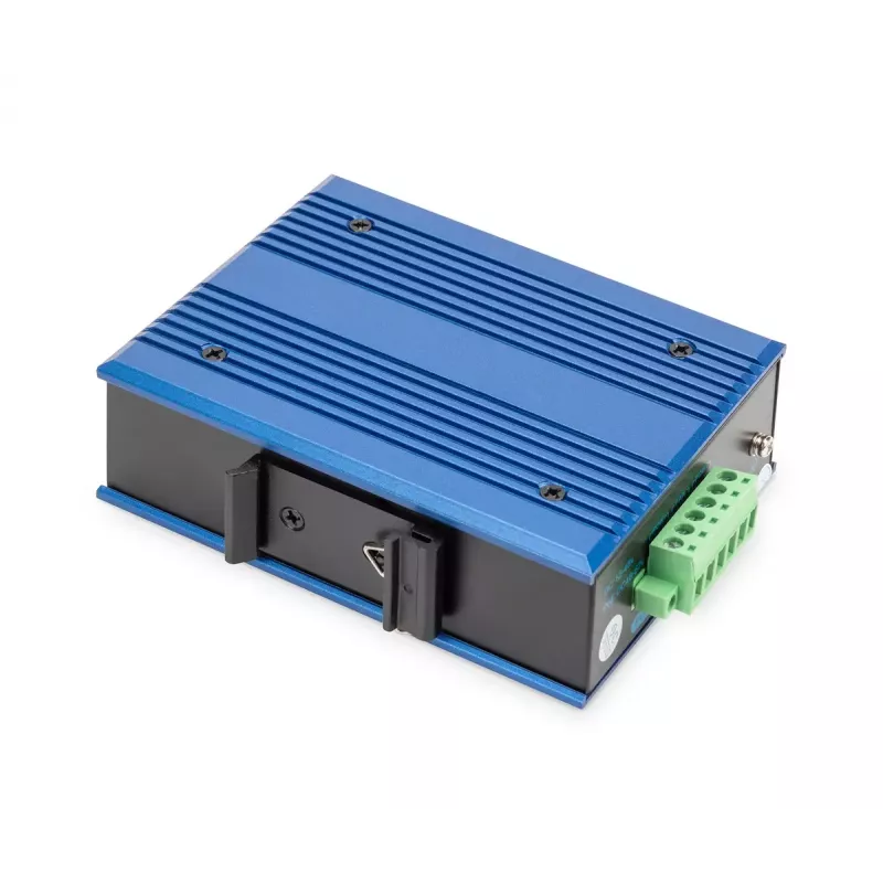 Digitus DN-651118 priemyselný 5-portový gigabitový switch, nespravovaný, na DIN lištu