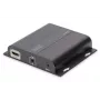 DIGITUS HDMI extender 4K cez IP, prijímacia jednotka cez sieťový kábel (CAT 5/5e/6/7), 4K2K/30Hz, čierna