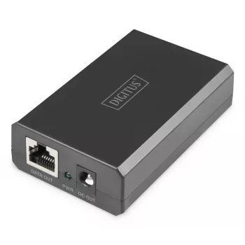 DIGITUS DN-95211 PoE splitter Gigabit Ethernet, 802.3af/at/bt, 51 W, 10/100/1000 Mb/s, čierny
