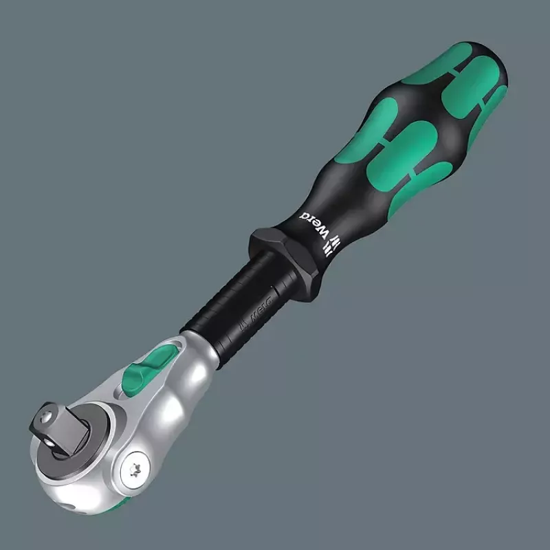Wera 8100 SA 9 Zyklop Speed sada račne, 1/4 palca, palcové rozmery (28 ks)