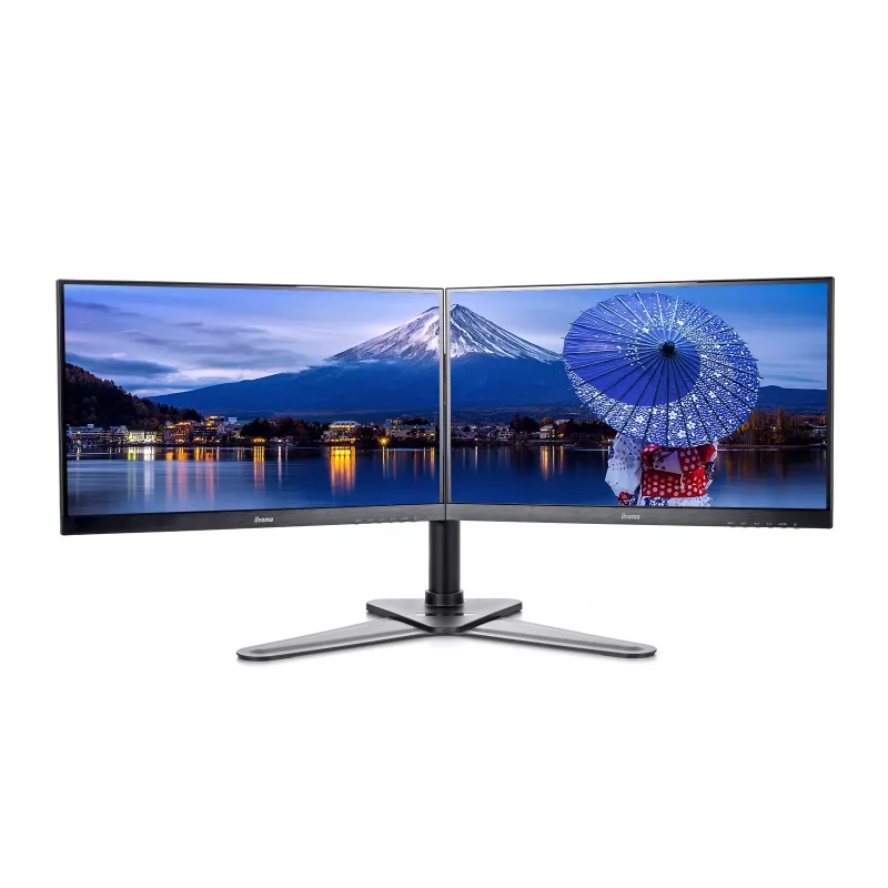 iiyama DS1002D-B1 držiak monitora / stojan 76,2 cm (30 inch) stôl čierny