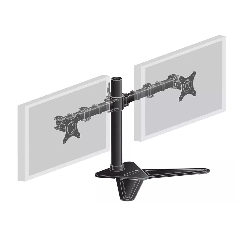 iiyama DS1002D-B1 držiak monitora / stojan 76,2 cm (30 inch) stôl čierny