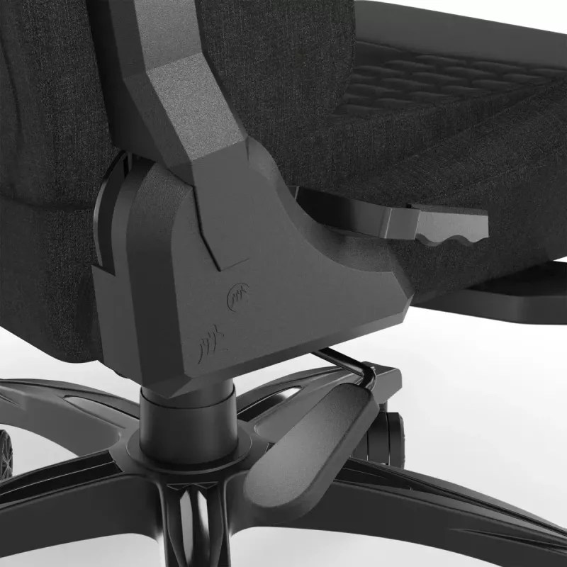 Hracia stolička s čalúneným sedadlom Corsair TC100