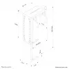Neomounts CPU-D100 čierny držiak na CPU - max. 30 kg - univerzálny