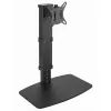 Stolný stojan na monitor GEMBIRD MS-D1ST-02 — výškovo nastaviteľný, plne pohyblivý pre 17–32 palcové obrazovky, max. 8 kg, VESA 75x75–100x100, čierny
