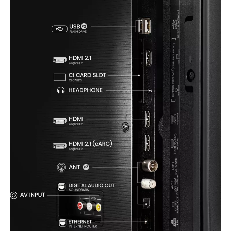TV Hisense 43A6Q 43