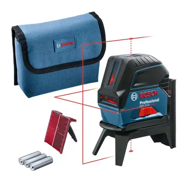 Bosch GCL 2-15 čiarový/bodový laser 15 m 650 nm