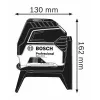 Bosch GCL 2-15 čiarový/bodový laser 15 m 650 nm