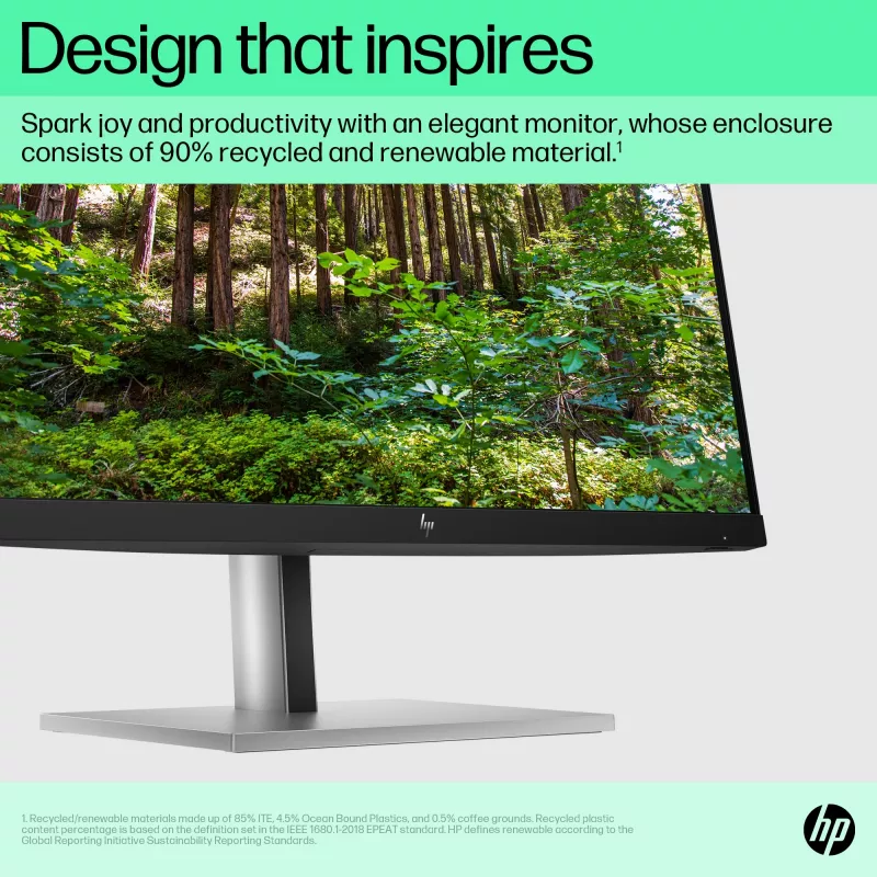 HP E-Series E22 G5 FHD monitor, 54,6 cm (21,5