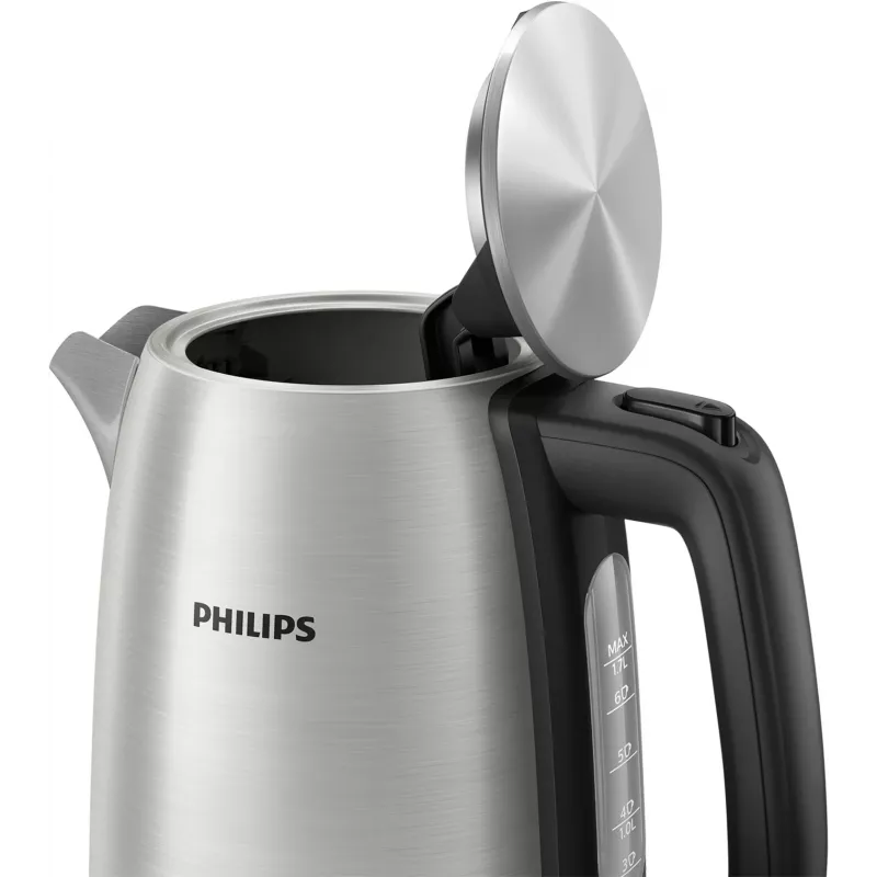 Elektrická rýchlovarná kanvica Philips HD9353/90 1,7 l 2060 W nerez, čierna