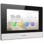 Hikvision DS-KH6320Y-WTE2 dvojdrôtový interiérový monitor videovrátnika, 7 palcov, čierny