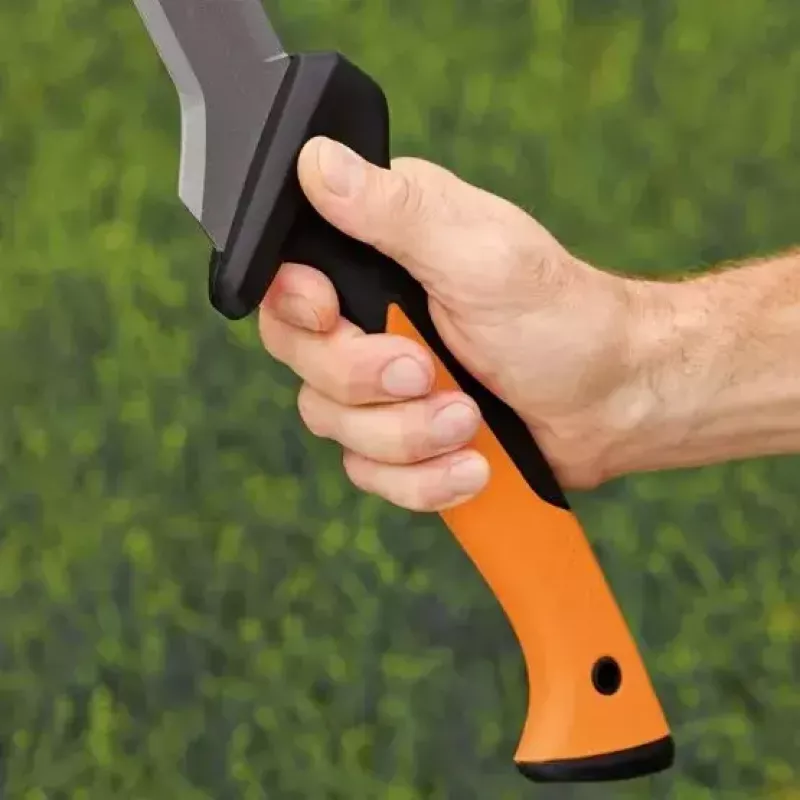 Záhradná mačeta Fiskars 1051236 nerezová oranžová rukoväť