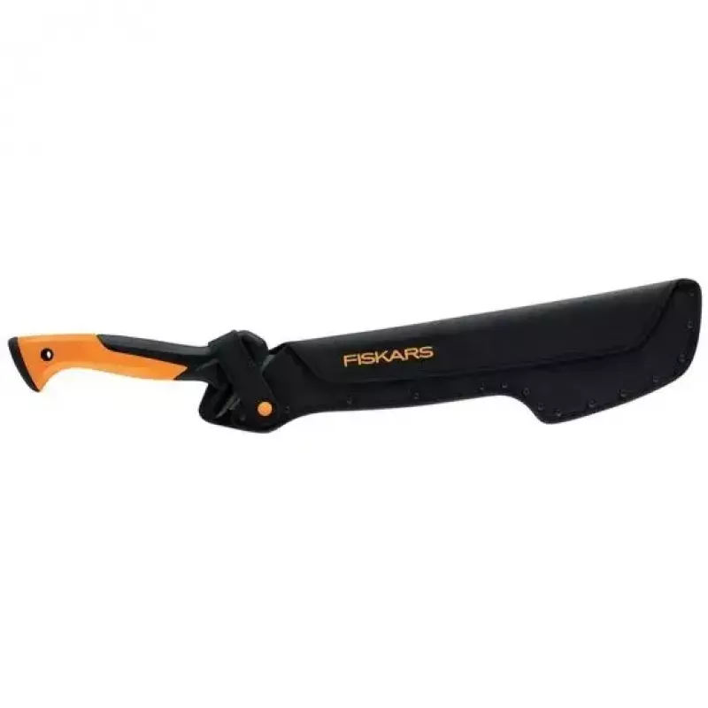 Záhradná mačeta Fiskars 1051236 nerezová oranžová rukoväť