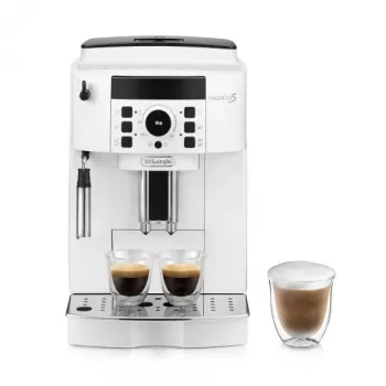 Kombinovaný kávovar De’Longhi Magnifica S ECAM 21.117.B 1,8 l nádržka na vodu, 250 g zásobník na zrná, 15 bar