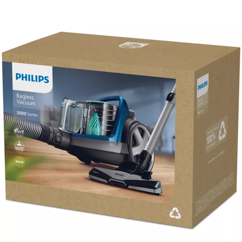 Philips 5000 series FC9550/09 vysávač 1,5 l podlahový vysávač suchý 900 W bez vrecka