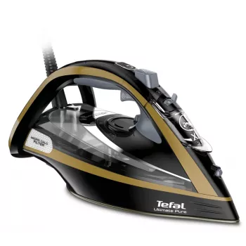 Tefal FV9865E0 žehlička suchá a parná žehlička Durilium Autoclean žehliaca plocha 3000 W čierna, zlatá