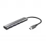 Trust Halyx USB 3.2 Gen 1 (3.1 Gen 1) Type-A 5 Mbit/s sivá