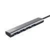 Trust Halyx USB 3.2 Gen 1 (3.1 Gen 1) Type-A 5 Mbit/s sivá