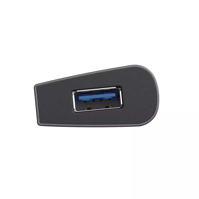 Trust Halyx 24967 7-portový USB hub, USB 3.2 Gen 1, Type-A, 5000 Mbit/s, strieborný
