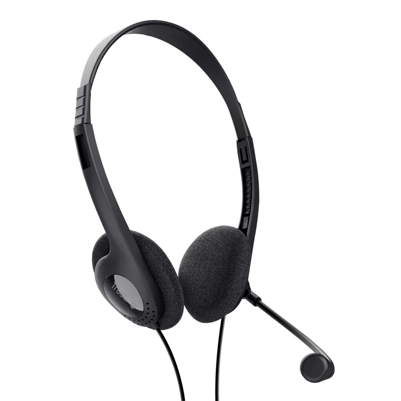 Trust 21665 slúchadlá/headset káblové do uší hovory/hudba čierne