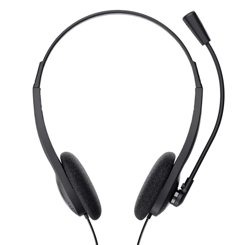 Trust 21665 slúchadlá/headset káblové do uší hovory/hudba čierne