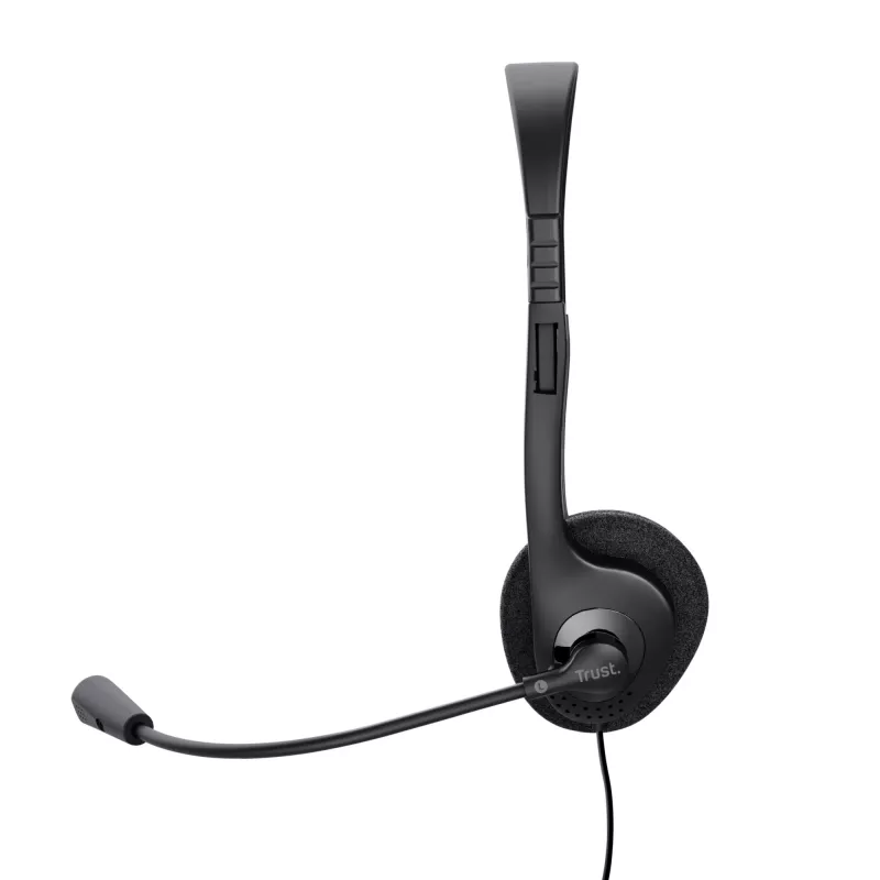 Trust 21665 slúchadlá/headset káblové do uší hovory/hudba čierne