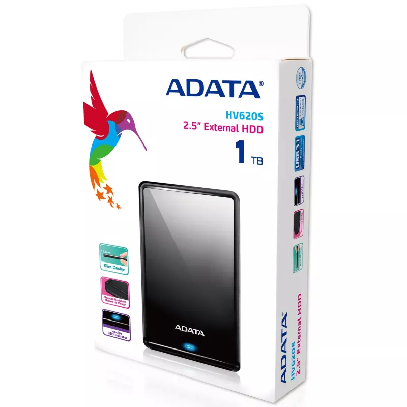 ADATA HV620S externý pevný disk 1 TB 2,5
