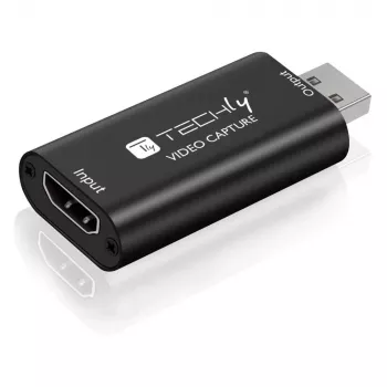 Konvertor videosignálu TECHLY I-USB-VIDEO-1080TY — HDMI na USB Type-A, 1920×1080@60Hz, 12-Bit, napájaný cez USB