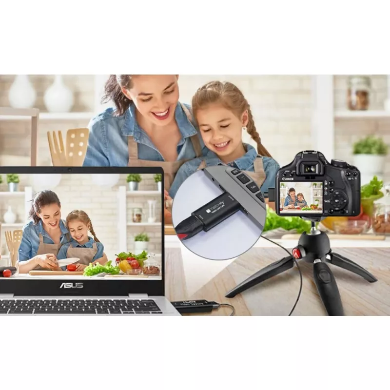 Techly I-USB-VIDEO-1080TY HDMI na USB záznamník videa, 1920x1080 (1080p)