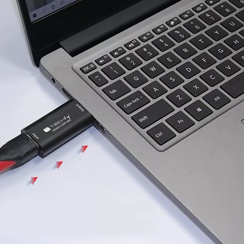 Techly I-USB-VIDEO-1080TY HDMI na USB záznamník videa, 1920x1080 (1080p)