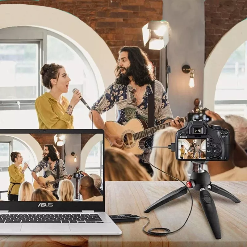 Techly I-USB-VIDEO-1080TY HDMI na USB záznamník videa, 1920x1080 (1080p)